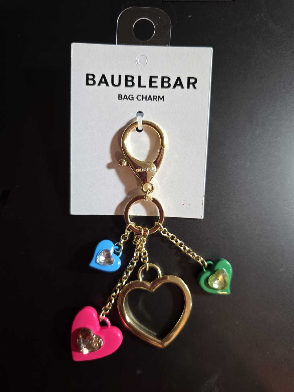 BaubleBar tote-ally in love bag charm New - Picture 2 of 4
